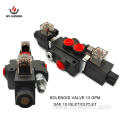 12V DC 1Spool Hydraulic Monoblock Solenoid Control Valve